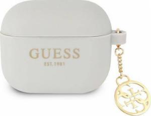 Guess Etui ochronne Silicone Charm 4G Collection do AirPods 3 szare 1