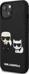 Karl Lagerfeld Karl Lagerfeld KLHCP13M3DRKCK iPhone 13 6,1" czarny/black hardcase Karl&Choupette Ikonik 3D 2