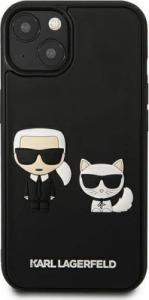Karl Lagerfeld Karl Lagerfeld KLHCP13M3DRKCK iPhone 13 6,1" czarny/black hardcase Karl&Choupette Ikonik 3D 3
