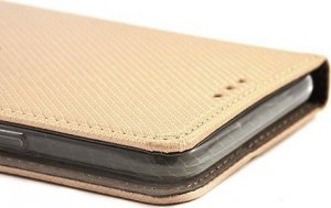 Etui Smart Magnet book Samsung A13 4G A135 złoty/gold 3