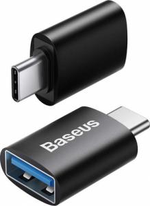 Adapter USB Baseus Ingenuity OTG USB-C - USB Czarny  (ZJJQ000001) 3