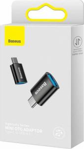 Adapter USB Baseus Ingenuity OTG USB-C - USB Czarny  (ZJJQ000001) 9