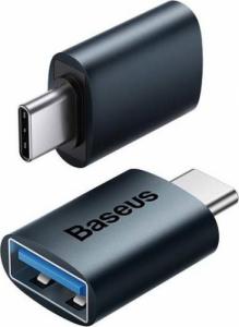 Adapter USB Baseus Ingenuity OTG USB-C - USB Niebieski  (ZJJQ000003) 2