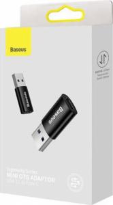 Adapter USB Baseus Ingenuity OTG USB-C - USB Czarny (ZJJQ000101) 6
