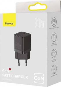 Ładowarka Baseus GaN3 1x USB-C 3 A (CCGN010101) 5
