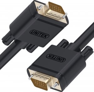 Kabel Unitek D-Sub (VGA) - D-Sub (VGA) 8m czarny (Y-C512G) 1