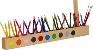 OBUBU Sorter na kredki i przybory 10 kolorów 2