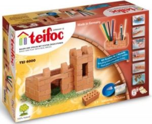 Teifoc Budowle z cegiełek - Mini Zamek 2 plany - 200620 1
