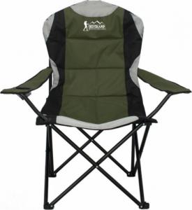 Royokamp  Krzesło turystyczne składane LUX 60x60x105cm zielono - czarne 1