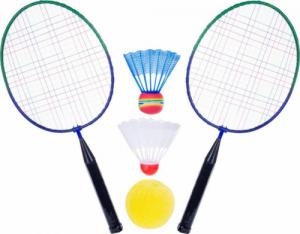 Enero Zestaw do badmintona krótki 46cm Enero 4