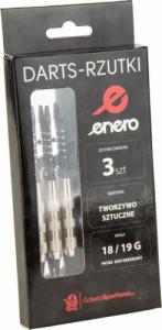 Enero Rzutki lotki plastikowe do darta czarne 3 szt. 4