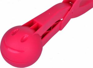 Prosperplast Śnieżkomat ballmaker snowball do robienia kulek śnieżnych pojedynczy różowy 4