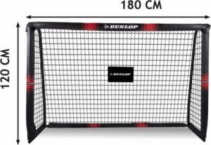 Dunlop BRAMKA DO PIŁKI NOŻEJ Z SIATKĄ 180x120x60cm PRO TECH DUNLOP 5