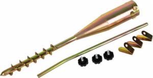 Saska Garden Baza mocowanie do parasola metalowa wkręcana 1032887 2