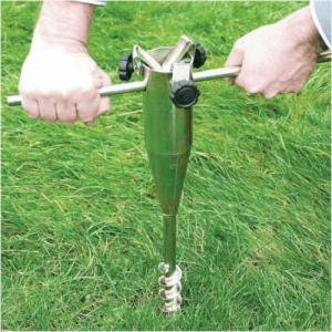 Saska Garden Baza mocowanie do parasola metalowa wkręcana 1032887 8