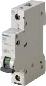 Siemens Wyłącznik nadprądowy 1P B 20A 10kA AC 5SL4120-6 1