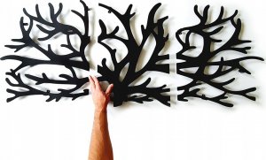 Decolicious Wieszak na ścianę TRUE TREE 4