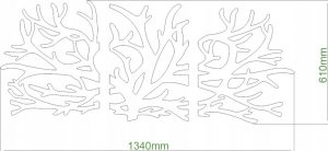 Decolicious Wieszak na ścianę TRUE TREE 7