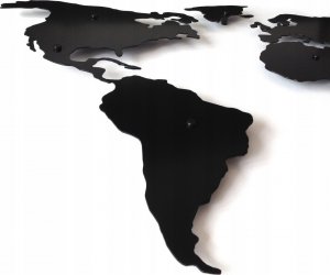 Decolicious Dekoracyjna Mapa Świata 3D 2