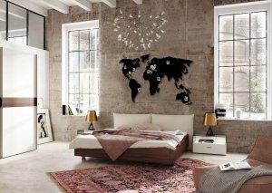 Decolicious Dekoracyjna Mapa Świata 3D 7