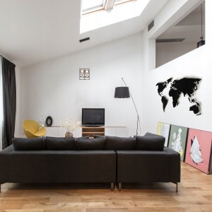 Decolicious Dekoracyjna Mapa Świata 3D 8