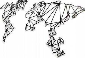 Decolicious Dekoracyjna Mapa Świata GEO 3