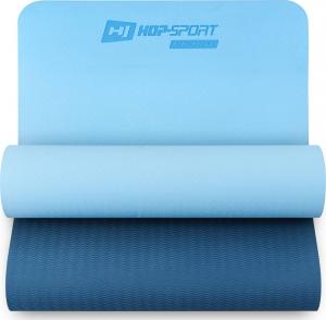 Hop-Sport Mata treningowa HS-T006GM 183 cm x 61 cm x 1.5 cm jasnoniebiesko-niebieska 1