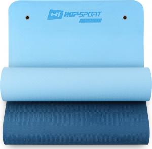 Hop-Sport Mata treningowa HS-T008GM 183 cm x 61 cm x 0.8 cm jasnoniebiesko-niebieska 1