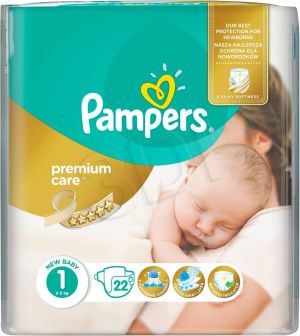 Pieluszki Pampers Pieluchy Premium Care Newborn (687696) 1