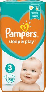 Pampers Pieluszki Sleep&Play 3, 6-10 kg, 58 szt. 3