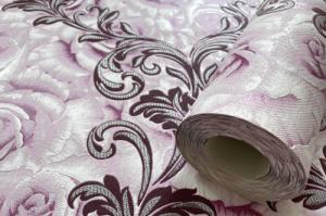 MallDeco Model tapety winylowej Fransist Decor, fioletowy 3-0980, 0.53m*10.06m 4