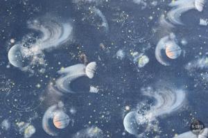 MallDeco TAPETA WINYLOWA MODEL COSMOS DECOR GRANATOWA 2