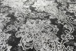 MallDeco Tłoczona tapeta winylowa na VLIES SUPPORT do salonu, sypialni lub przedpokoju. 3