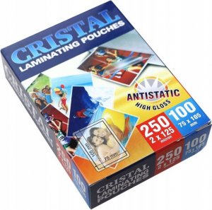 Argo Folia do laminowania 75x105mm ARGO 327512 błyszcząca 125mic 100 szt 2