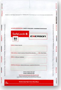 Emerson Koperty bezpieczne B5 EMERSON ikb178280ptk100 transparentne 100szt 3