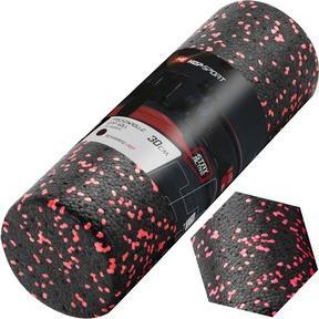 Hop-Sport Wałek roller do masażu EPP pełny 30cm czerwony 1