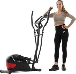 Orbitrek Hop-Sport HS-003C Focus magnetyczny czarno-czerwony 2