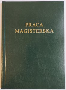 Argo Okładki kanałowe twarde AA ARGO PRESTIGE Praca Magisterska 437015 zielone 10 szt 1