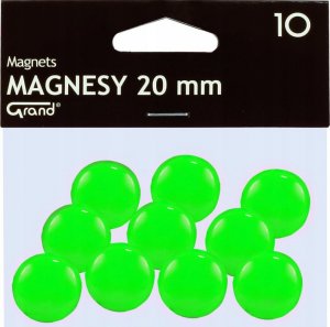 Argo Magnesy 15mm ARGO WF 607275 zielone 10 szt 1