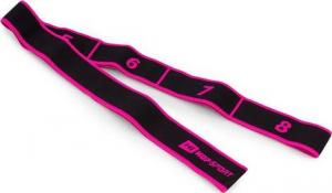 Hop-Sport Guma gimnastyczna do rozciągania różowa 4