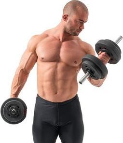 Hop-Sport Zestaw obciążeń kompozytowych Premium 56 kg 3