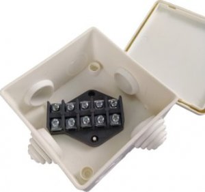 Pak-plast Puszka natynkowa P-7 P7/A 87X87X45mm IP44 bez pierścienia kwadratowa dławik biała 2