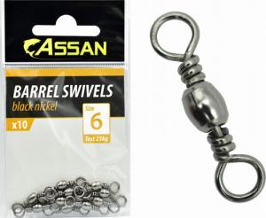 Assan KRĘTLIKI Baryłkowe ASSAN KRĘTLIK 10szt r 6/25 kg 1