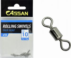 Assan KRĘTLIKI Wałeczkowe ASSAN KRĘTLIK 10szt r 10/14 kg 1