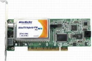 AVerMedia AVerTV Hybrid + FM PCI , PAL/SECAM+DVB-T, FM, Stereo,Teletext, HDTV 1