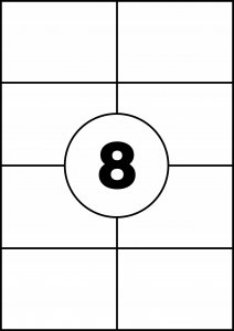 Emerson Etykiety samoprzylepne 105x74mm EMERSON 003 QCT eta4t105x074we białe 1000ark*8szt 2