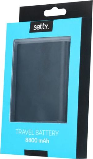 Powerbank Setty 8800 mAh czarny (GSM016261) 4