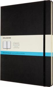 Moleskine Notes MOLESKINE Classic XXL (21,6x27,9 cm) w kropki, twarda oprawa, 192 strony, czarny 1