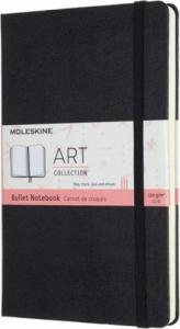 Moleskine Notes MOLESKINE L (13x21cm) Art Bullet w kropki, twarda oprawa, 160 stron, czarny 1