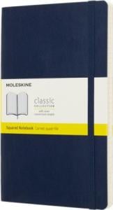 Moleskine Notes MOLESKINE L (13x21cm) w kratkę, miękka oprawa, sapphire blue, 192 strony, niebieski 1